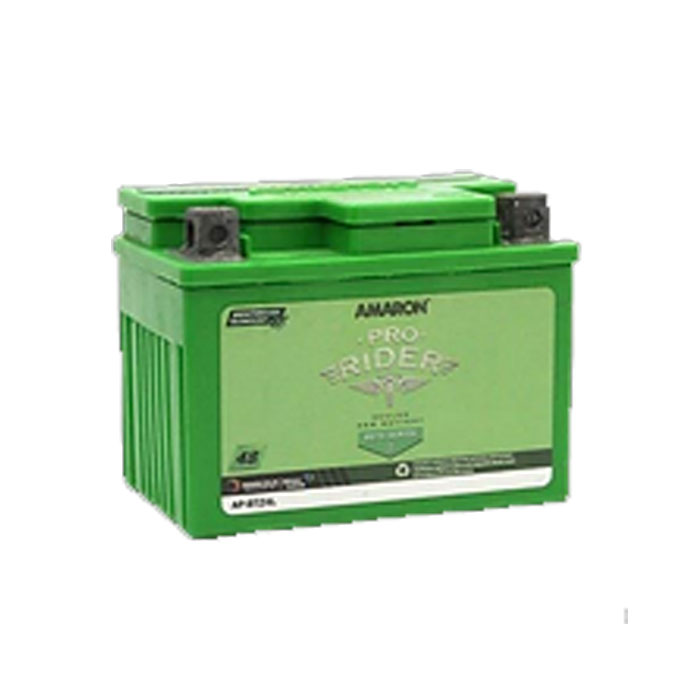 Amaron Pro Rider APBTZ4L with old battery