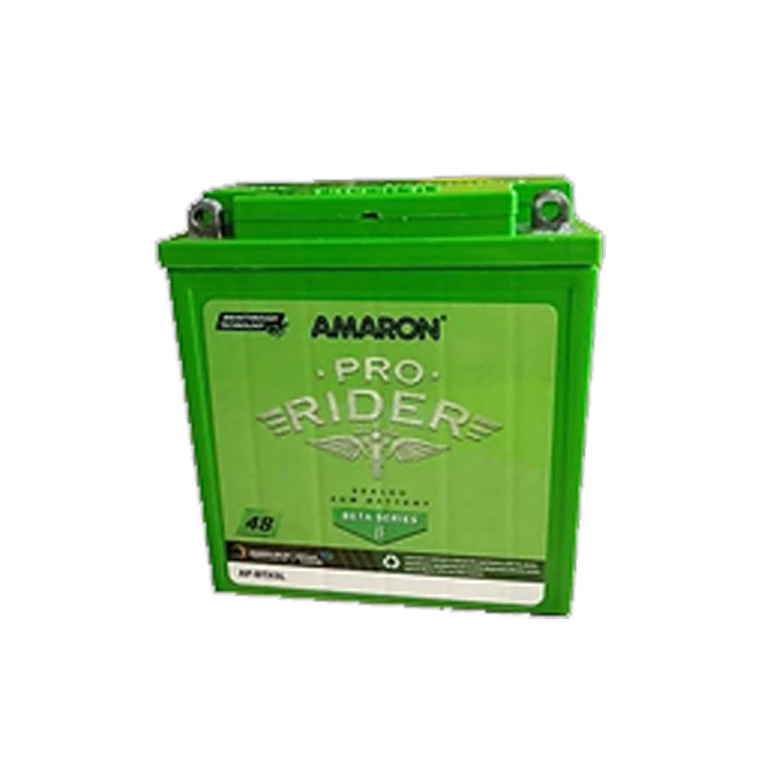 Amaron Pro Rider APBTX5L with old battery